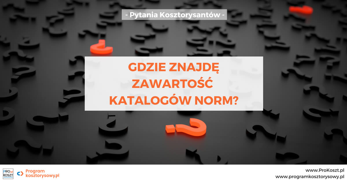Zawartość katalogów norm wyszukiwarka