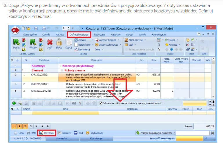 BimestiMate zmiany w programie wersja kwiecień 2019